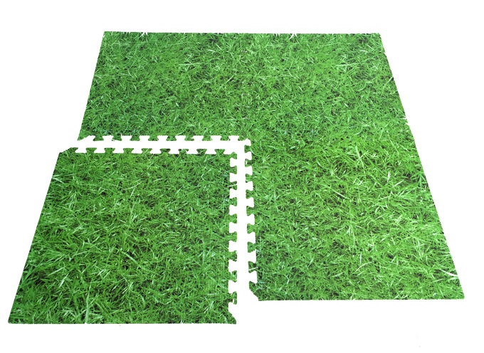 Pěnová rohožka EVA s efektem trávy